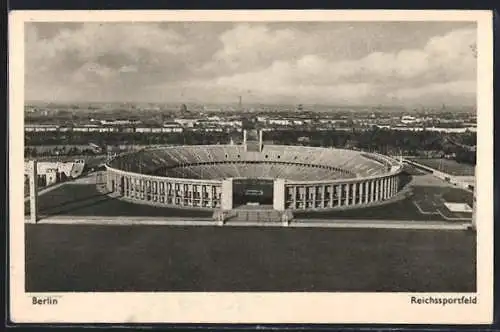 AK Berlin, Olympiade 1936, Reichssportfeld