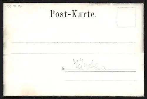 AK München, Einsturz der Bogenhauser-Brücke 13.09.1899