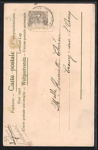 Lithographie Printemps, Frühling, Entzückende Anglerin, Jugendstil