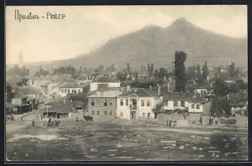 AK Prilep, Teilansicht der Ortschaft