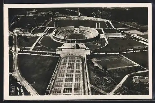 AK Fliegeraufnahme vom Olympia-Reichssportfeld 1936