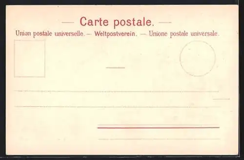 AK Les Premiers Timbres Poste de la Suisse, schweizer Briefmarken a. d. Kanton Geneve