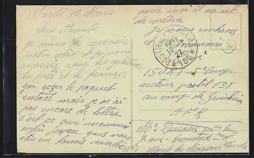 AK Griesheim, Interieur du Camp