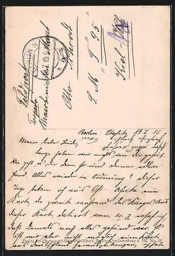 Künstler-AK Deutsche Herzen, Soldat mit Pickelhaube & Gewehr ritzt Herz in einen Baum