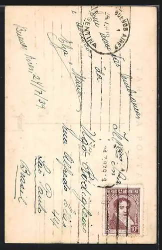 AK Buenos Aires, Diagonal R. A. Saenz Pena