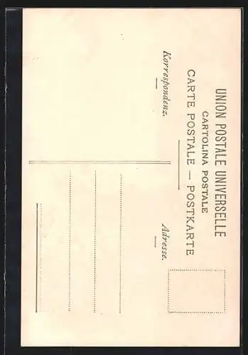 Lithographie Einsiedeln, Inneres der Wallfahrtskirche