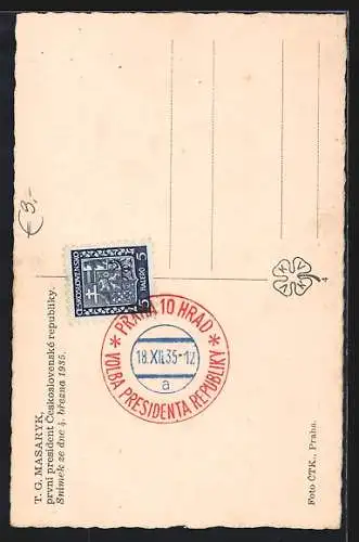 AK Präsident T. G. Masaryk