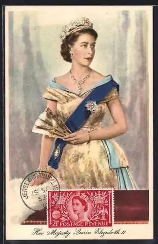 AK Königin Elizabeth von England