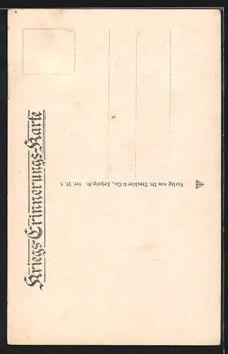 Künstler-AK Kriegsgefangener russischer Infanterist