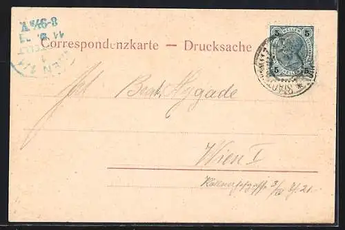 AK Wien, Freyung mit Schottenkirche