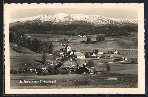 AK St. Marein, Totalansicht mit Zirbitzkogel