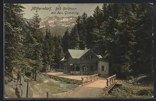 AK Mitterndorf, Bad Heilbrunn mit dem Grimming