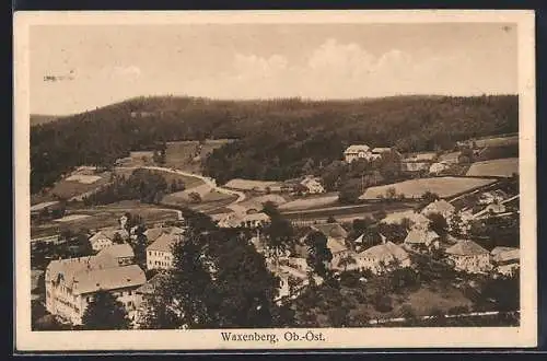 AK Waxenberg /Ob.-Öst., Totalansicht vom Berg aus