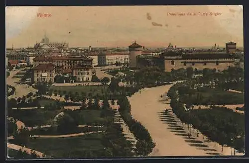 AK Milano, Panorama dalla Torre Stigler