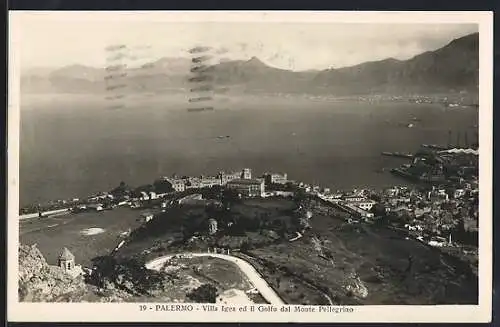 AK Palermo, villa Igea ed il golfo dal monte Pellegrino