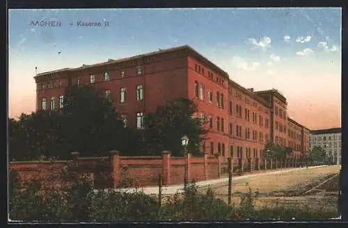 AK Aachen, Partie an der Kaserne II
