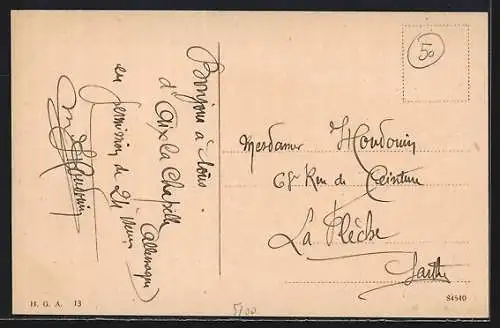 AK Aachen, Partie an der Kaserne II