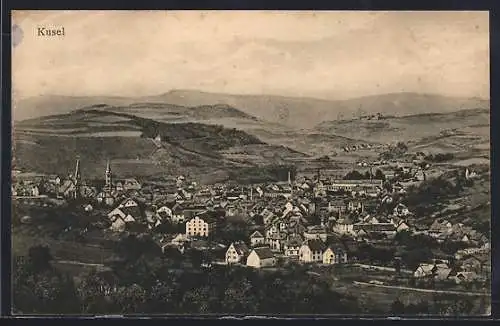 AK Kusel, Totalansicht vom Berg aus