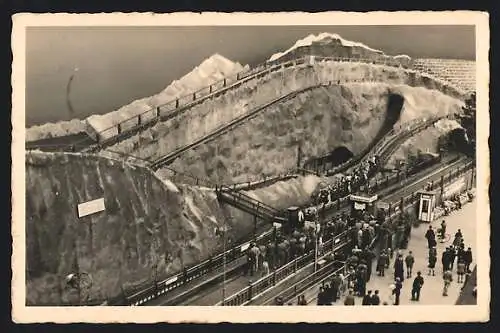 AK Wien, Hochschaubahn auf dem Wiener Prater