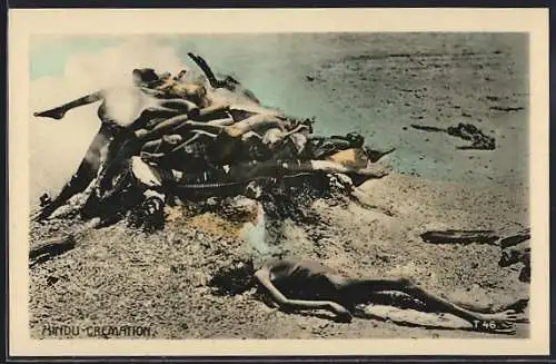 AK Hindu cremation