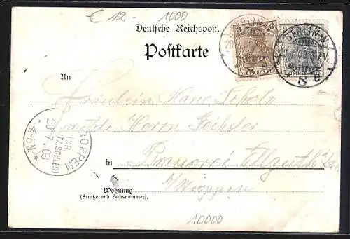 AK Berlin-Schmargendorf, Restaurant Waldschloss von Felix Dietrich