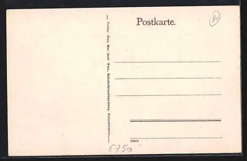 AK Kaiserslautern / Rheinpf., Partie aus der Kaiserstrasse