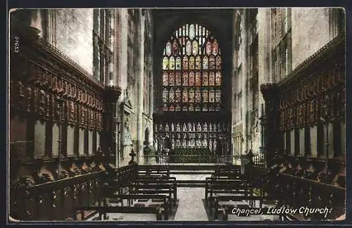 AK Ludlow, The Church, Chancel