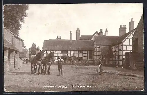 AK Boscobel, Boscobel House, The Farm Yard