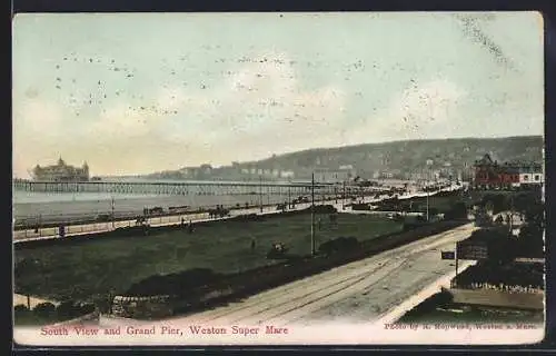 AK Weston Super Mare, South View and Grand Pier