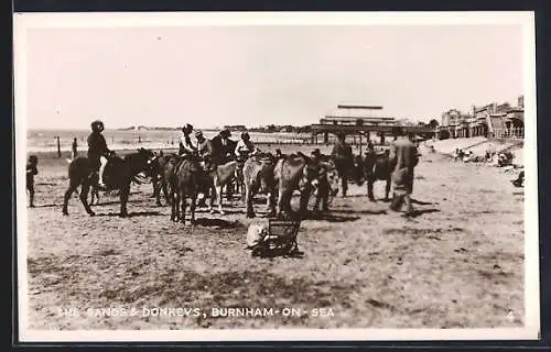 AK Burnham-on-Sea, The Sands & Donkeys