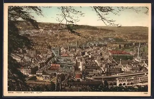AK Bath, View from Beechen Cliff
