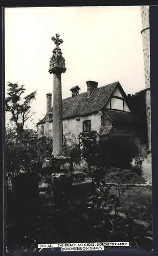 AK Dorchester on Thames, The Preaching Cross, Dorchester Abbey