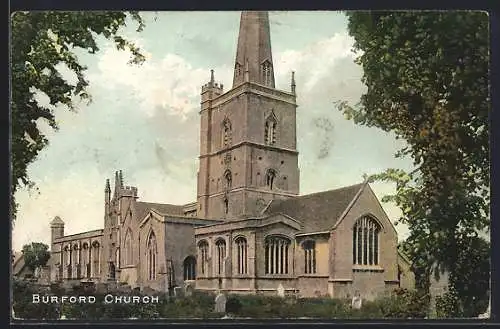 AK Burford, Church