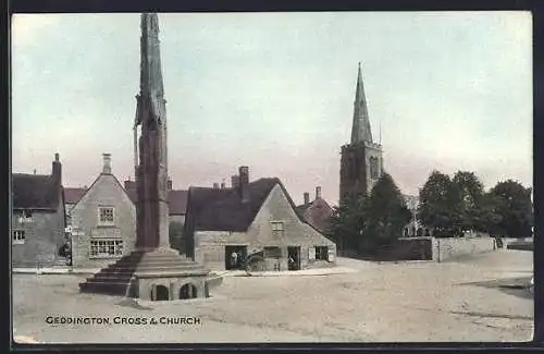 AK Geddington, Cross and Church