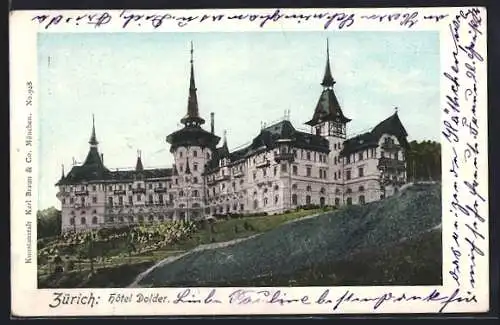 AK Zürich, Hôtel Dolder