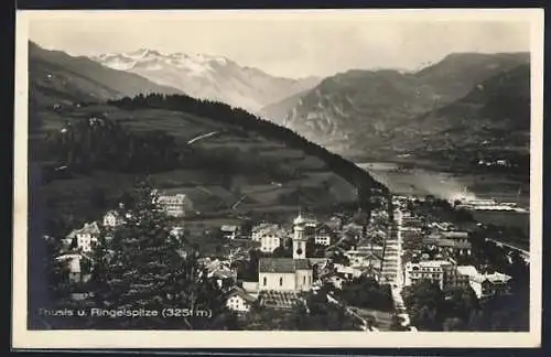 AK Thusis, Totalansicht mit der Ringelspitze