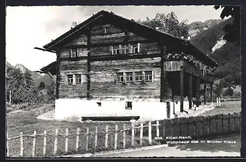 AK Flüeli-Ranft, Wohnhaus des hl. Bruder Klaus