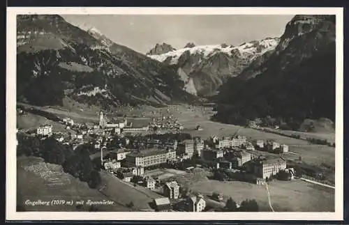 AK Engelberg, Ortsansicht mit Spannörter
