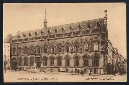 AK Courtrai, L`Hôtel de Ville