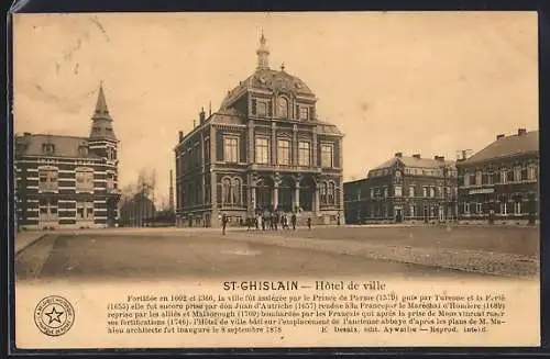 AK St-Ghislain, Hôtel de ville