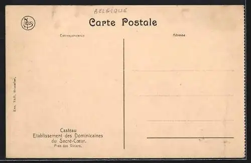 AK Casteau près des Viviers, Etablissement des Dominicaines du Sacré-Coeur