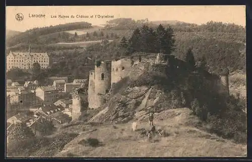 AK Laroche, les ruines et l` orphelinat