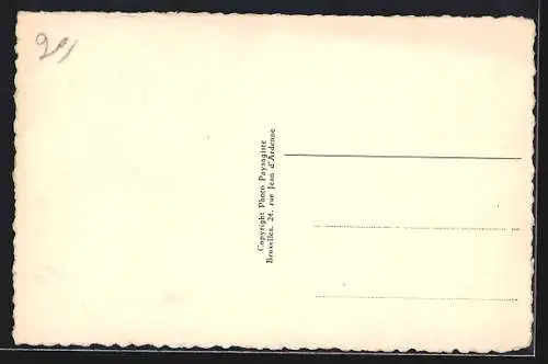 AK Stavelot, Panorama vers l`Institut St. Remacle