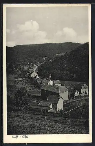AK Urft /Eifel, Blick in die Ortschaft
