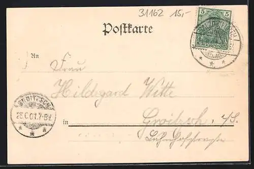 AK Bad Salzdetfurth, Hotel Kronprinz mit Kursaal und Badehaus