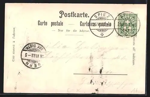 AK Aeschi /Berneroberland, Hotel-Pension Edelweiss