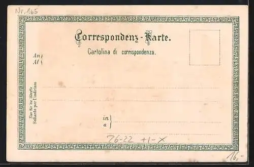 Künstler-AK Zeno Diemer: Riva a. Gardasee, Palast Hôtel Lido und Boote