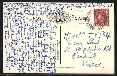 AK St. Ives, Old Town From Smeaton`s Pier