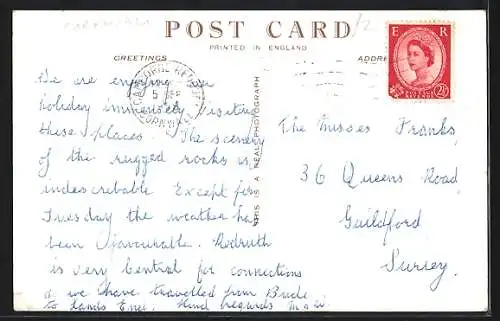 AK Redruth, Fore Street, Coast at Fisherman`s Cove, Godrevy Point Lighthouse