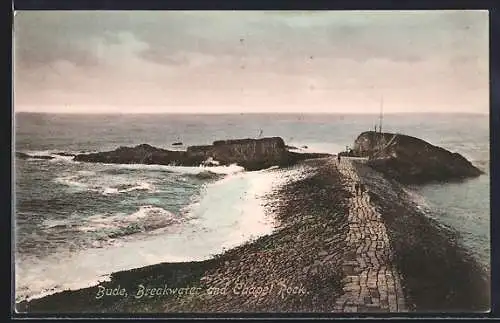 AK Bude, Breakwater and Chapel Rock